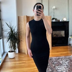 Vince Black Sleeveless Dress